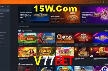 Biblioteca de slots populares na V77Bet